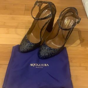 Something Blue! Beautiful blue Mary Janes